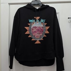 Wrangler Retro Black Hoodie